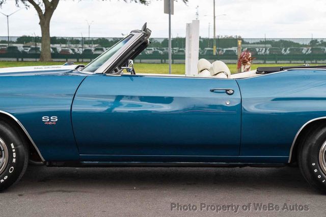1970 Chevrolet Chevelle SS Convertible LS5 Matching Numbers 454 - 23045938 - 19