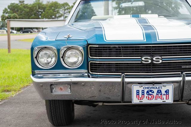 1970 Chevrolet Chevelle SS Convertible LS5 Matching Numbers 454 - 23045938 - 25