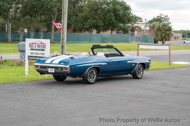 1970 Chevrolet Chevelle SS Convertible LS5 Matching Numbers 454 - 23045938 - 27