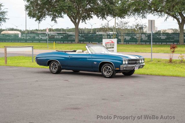 1970 Chevrolet Chevelle SS Convertible LS5 Matching Numbers 454 - 23045938 - 28