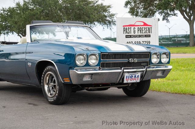 1970 Chevrolet Chevelle SS Convertible LS5 Matching Numbers 454 - 23045938 - 30