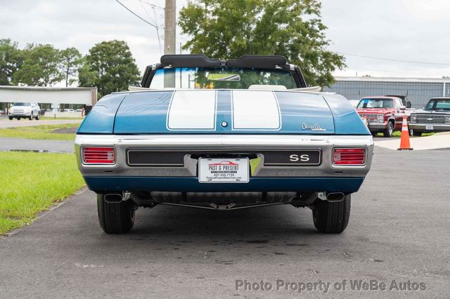 1970 Chevrolet Chevelle SS Convertible LS5 Matching Numbers 454 - 23045938 - 37