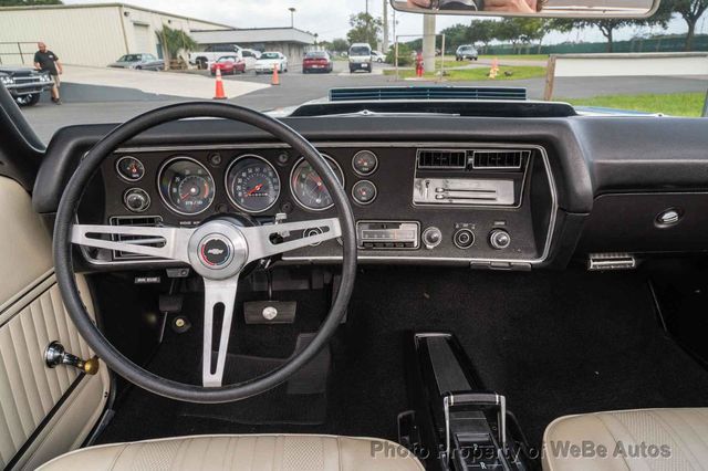 1970 Chevrolet Chevelle SS Convertible LS5 Matching Numbers 454 - 23045938 - 54