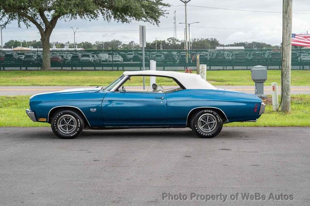 1970 Chevrolet Chevelle SS Convertible LS5 Matching Numbers 454 - 23045938 - 92
