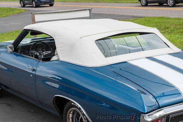 1970 Chevrolet Chevelle SS Convertible LS5 Matching Numbers 454 - 23045938 - 94
