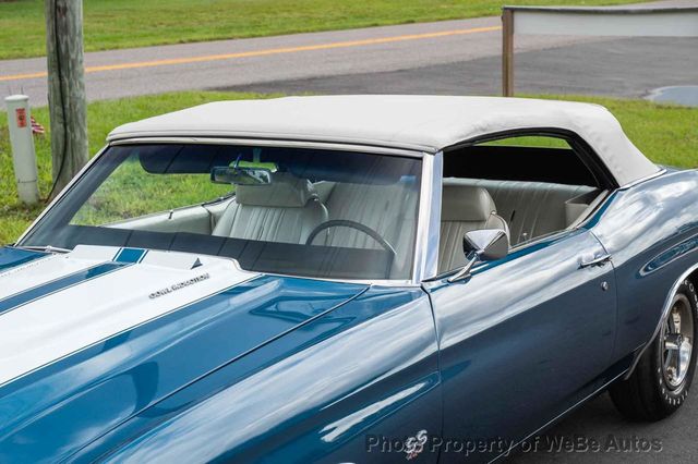 1970 Chevrolet Chevelle SS Convertible LS5 Matching Numbers 454 - 23045938 - 96
