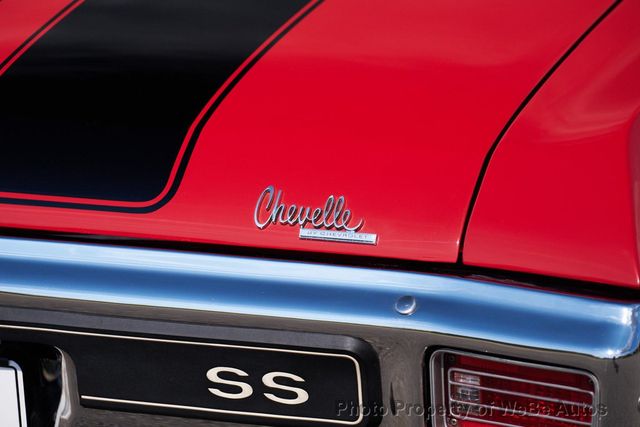 1970 Chevrolet Chevelle SS Convertible Restored - 22437803 - 94