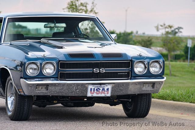 1970 Chevrolet Chevelle SS L78 with Build Sheet - 22557260 - 46