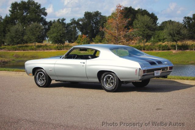 1970 Chevrolet Chevelle SS LS6 with Build Sheet - 22954958 - 16