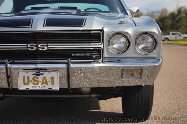 1970 Chevrolet Chevelle SS LS6 with Build Sheet - 22954958 - 24