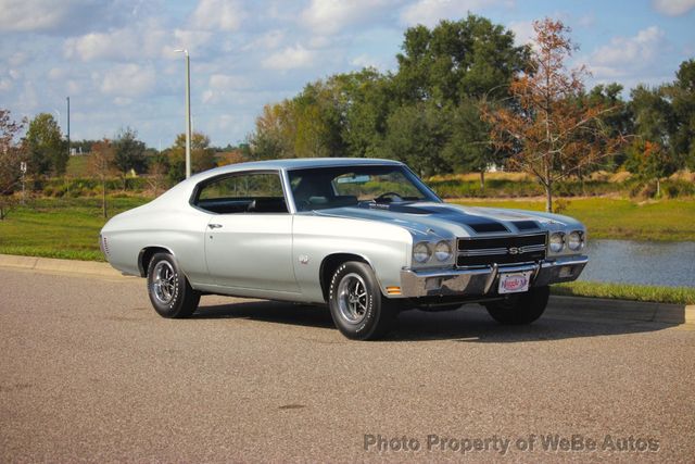 1970 Used Chevrolet Chevelle SS LS6 with Build Sheet at WeBe Autos