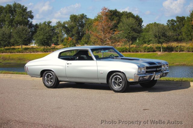 1970 Chevrolet Chevelle SS LS6 with Build Sheet - 22954958 - 37