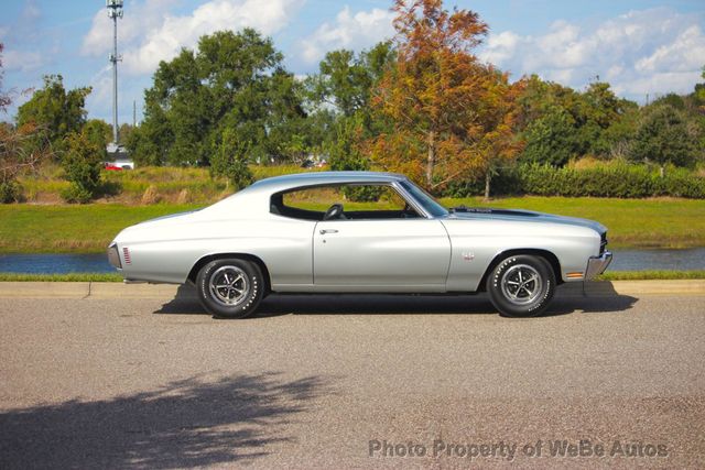 1970 Chevrolet Chevelle SS LS6 with Build Sheet - 22954958 - 5