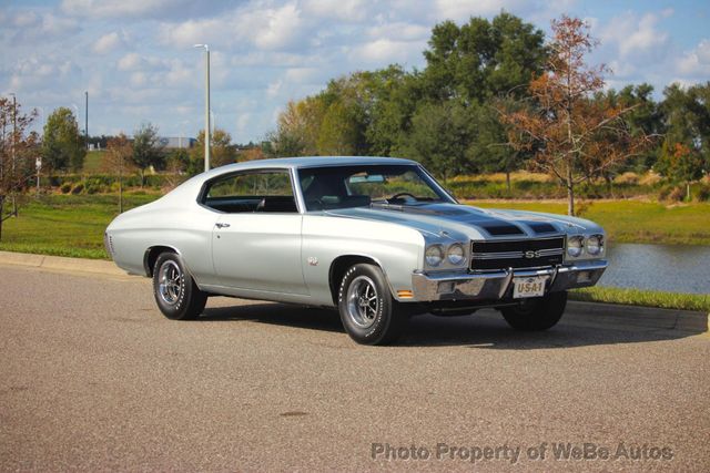 1970 Chevrolet Chevelle SS LS6 with Build Sheet - 22954958 - 6