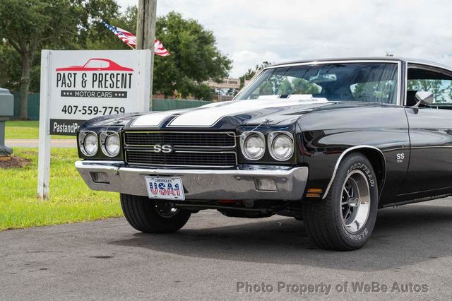 1970 Used Chevrolet Chevelle SS Rare 396/375 HP with Build Sheet