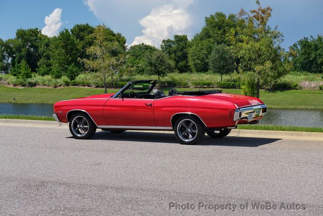 1970 Chevrolet Malibu Convertible 4 Speed - 22578586 - 22