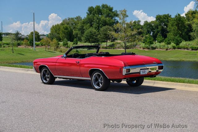 1970 Chevrolet Malibu Convertible 4 Speed - 22578586 - 2