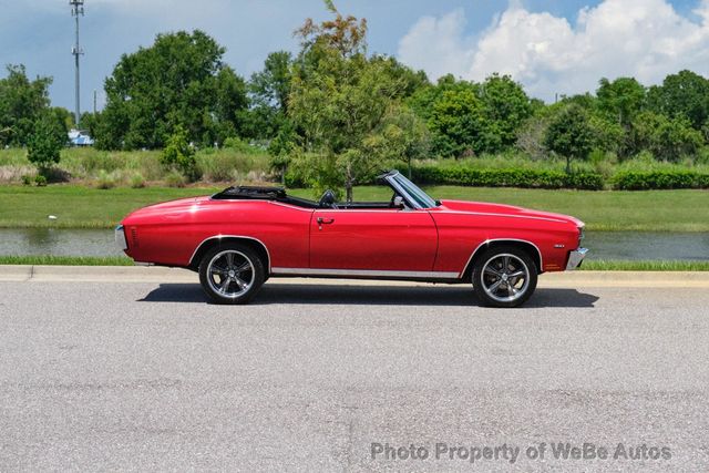 1970 Chevrolet Malibu Convertible 4 Speed - 22578586 - 37