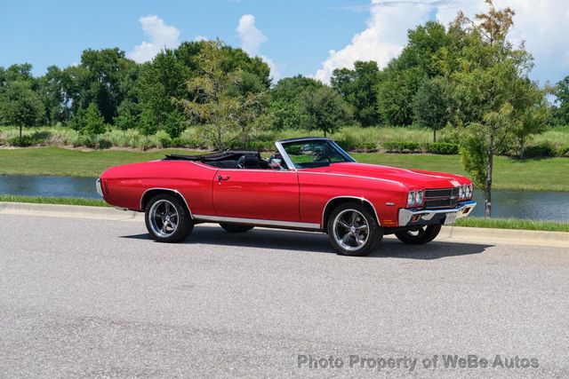 1970 Chevrolet Malibu Convertible 4 Speed - 22578586 - 39