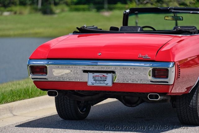 1970 Chevrolet Malibu Convertible 4 Speed - 22578586 - 45