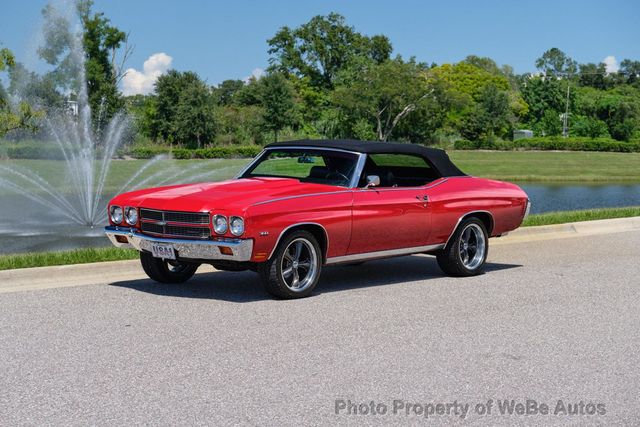 1970 Chevrolet Malibu Convertible 4 Speed - 22578586 - 55