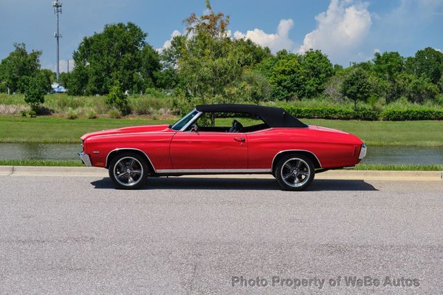 1970 Chevrolet Malibu Convertible 4 Speed - 22578586 - 56