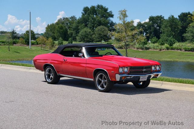 1970 Chevrolet Malibu Convertible 4 Speed - 22578586 - 63