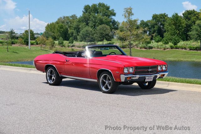 1970 Chevrolet Malibu Convertible 4 Speed - 22578586 - 6