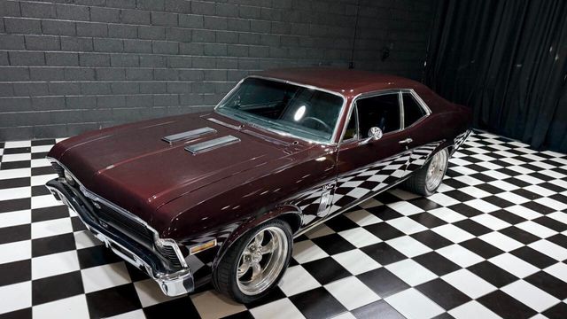 1970 Chevrolet Nova BLACK CHERRY 350cid BUCKETS & POSI UNIT!!! - 22940848 - 6