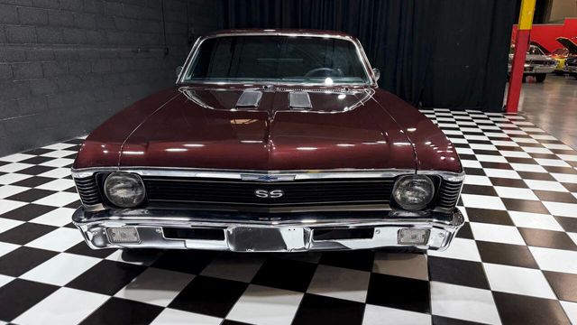 1970 Chevrolet Nova BLACK CHERRY 350cid BUCKETS & POSI UNIT!!! - 22940848 - 7