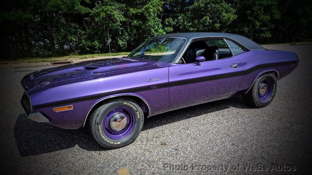 dodge challenger 1970 purple