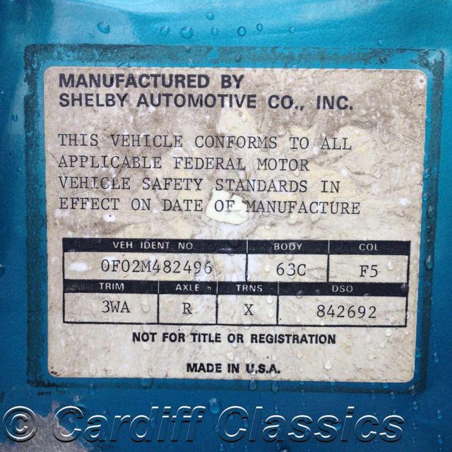 1970 Used Ford Shelby GT350 Mustang at Cardiff Classics Serving