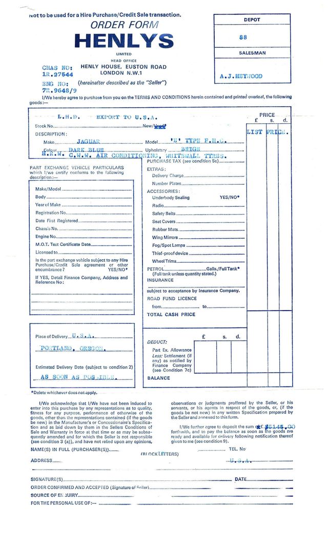 1970 Jaguar E Type  - 20317697 - 35