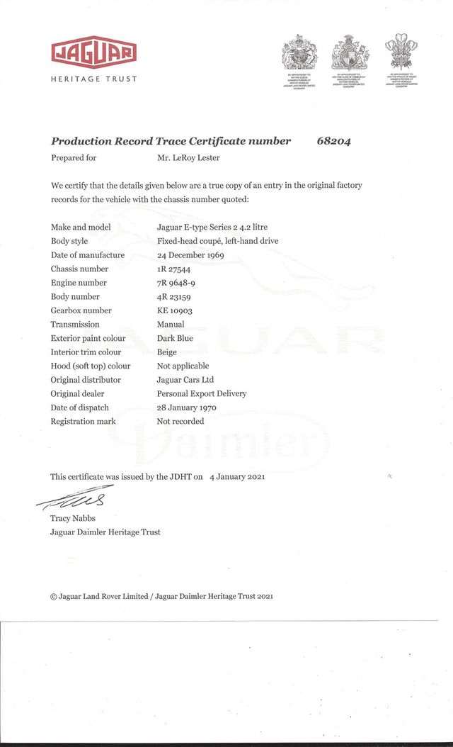 1970 Jaguar E Type  - 20317697 - 48