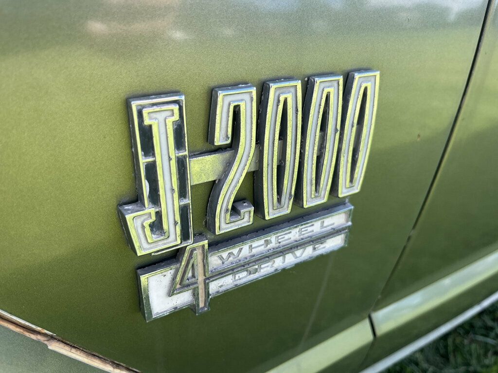 1970 Jeep j2000 Pappys Barn Find AMC Jeep 4x4 with Camper Top - 23086506 - 9