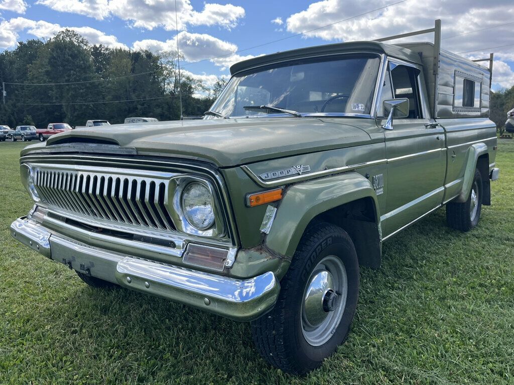 1970 Jeep j2000 Pappys Barn Find AMC Jeep 4x4 with Camper Top - 23086506 - 5