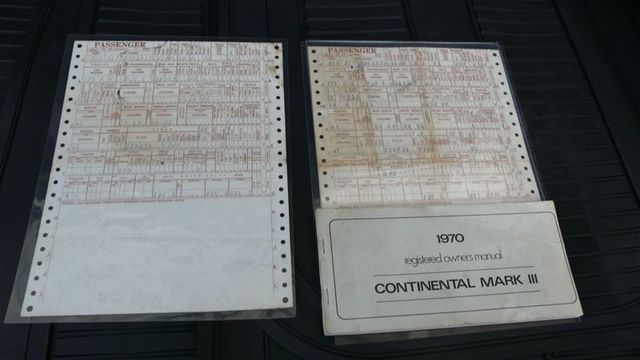 1970 LINCOLN MARK III ORIGINAL - 7699711 - 83