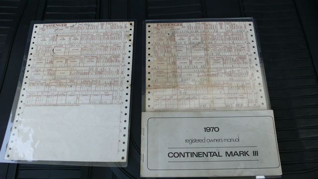 1970 LINCOLN MARK III ORIGINAL - 7699711 - 84