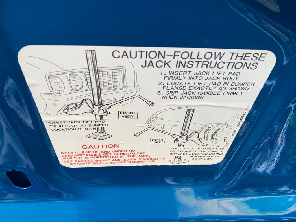 1970 Oldsmobile 442 4Sp Convertible  - 19819001 - 39
