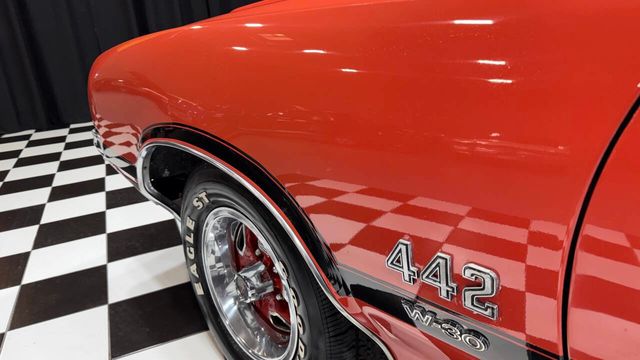 1970 Oldsmobile Cutlass 455cid - 442 W-30 TRIBUTE - BUCKETS - CONSOLE - 22961257 - 43