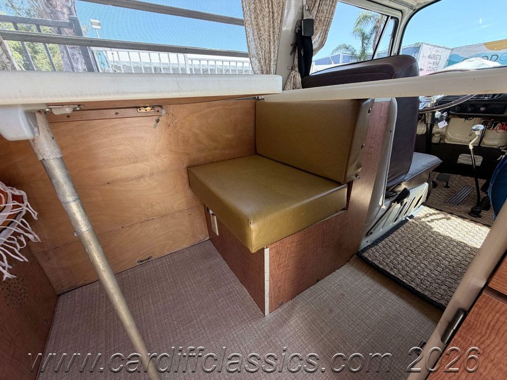 1970 Volkswagen Tin Top Camper  - 23075820 - 21