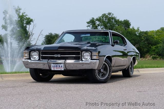 1971 Chevrolet Chevelle SS LS5 Matching Numbers with Factory AC - 22451037 - 43