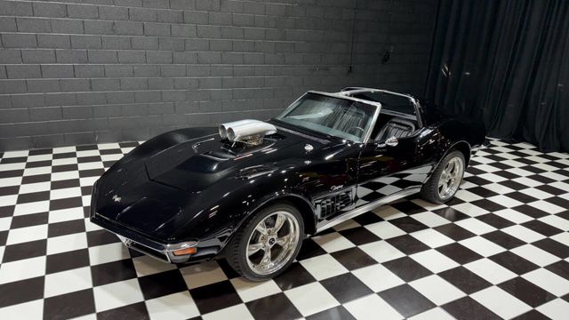 1971 Chevrolet Corvette SUPERCHARGED STINGRAY SLICK BLACK PAINT 4 SPD - 22992761 - 14