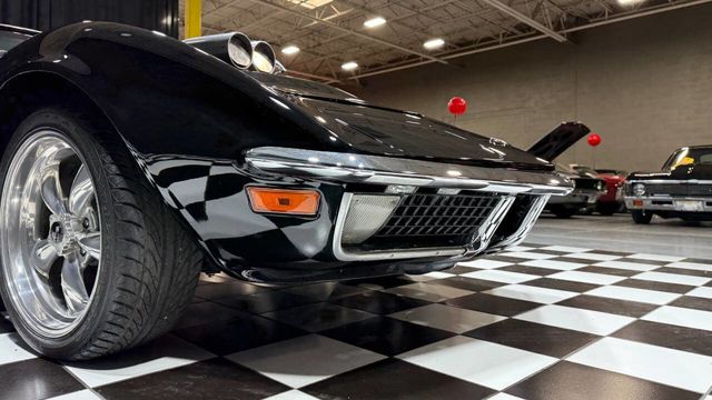 1971 Chevrolet Corvette SUPERCHARGED STINGRAY SLICK BLACK PAINT 4 SPD - 22992761 - 24