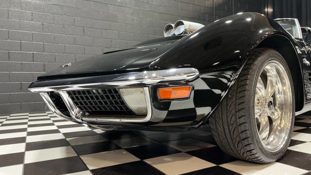 1971 Chevrolet Corvette SUPERCHARGED STINGRAY SLICK BLACK PAINT 4 SPD - 22992761 - 26