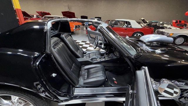 1971 Chevrolet Corvette SUPERCHARGED STINGRAY SLICK BLACK PAINT 4 SPD - 22992761 - 3