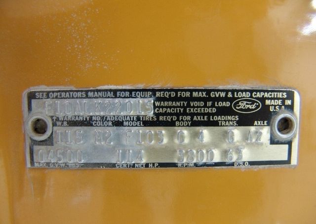 1971 Ford F100  - 18056115 - 44
