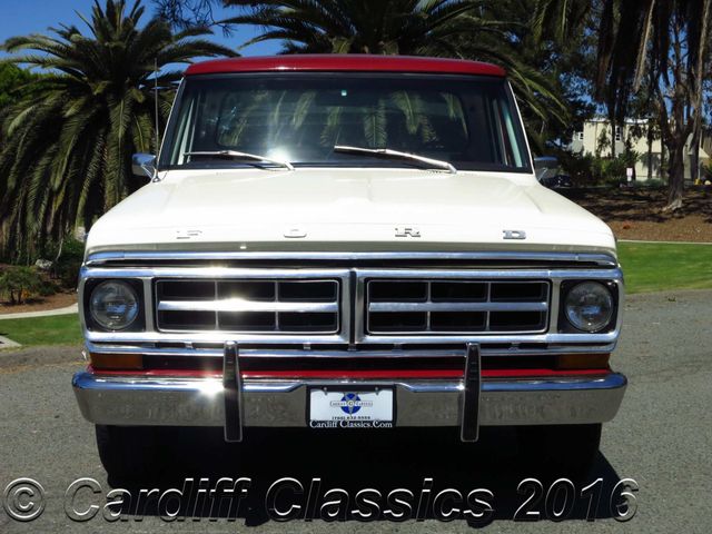 1971 Ford F-100 Sport Custom SHORT BED STYLESIDE PICKUP  - 14956775 - 11