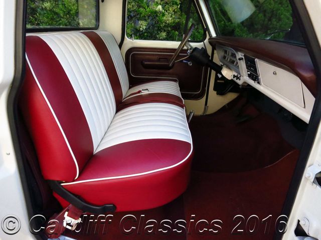 1971 Ford F-100 Sport Custom SHORT BED STYLESIDE PICKUP  - 14956775 - 14