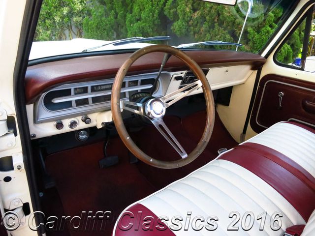 1971 Ford F-100 Sport Custom SHORT BED STYLESIDE PICKUP  - 14956775 - 1